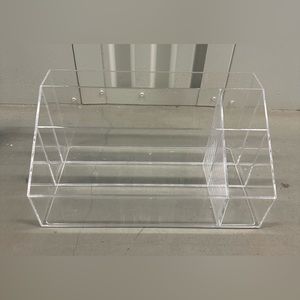 BRIGHTROOM (TARGET) 5-SLOT PLASTIC COSMETIC ORGANIZER - CLEAR [FINAL PRICE]